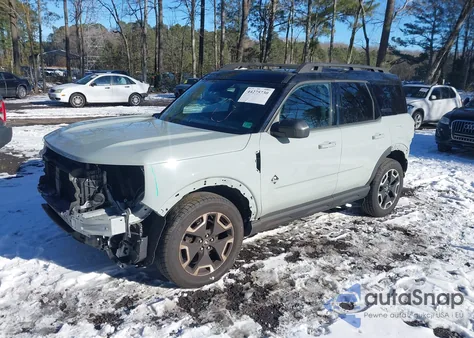 2022 Ford Bronco Sport Outer Banks from USA, damaged, VIN 3FMCR9C61NRD43314